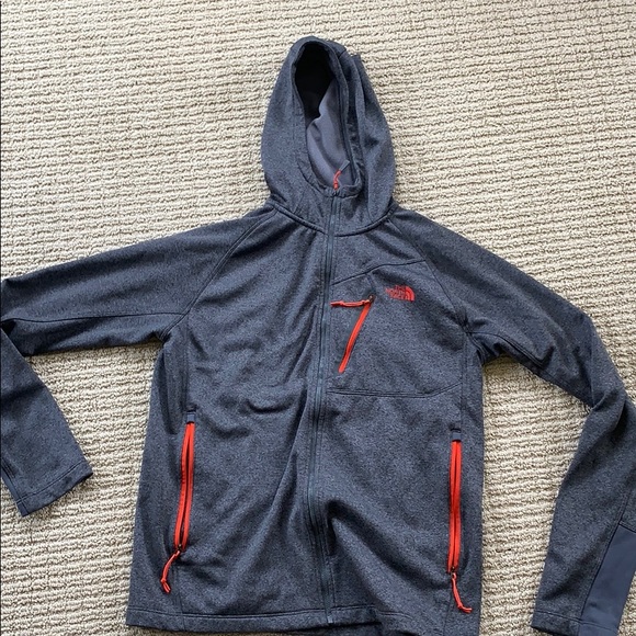 The North Face Other - The North Face red and gray zip up.